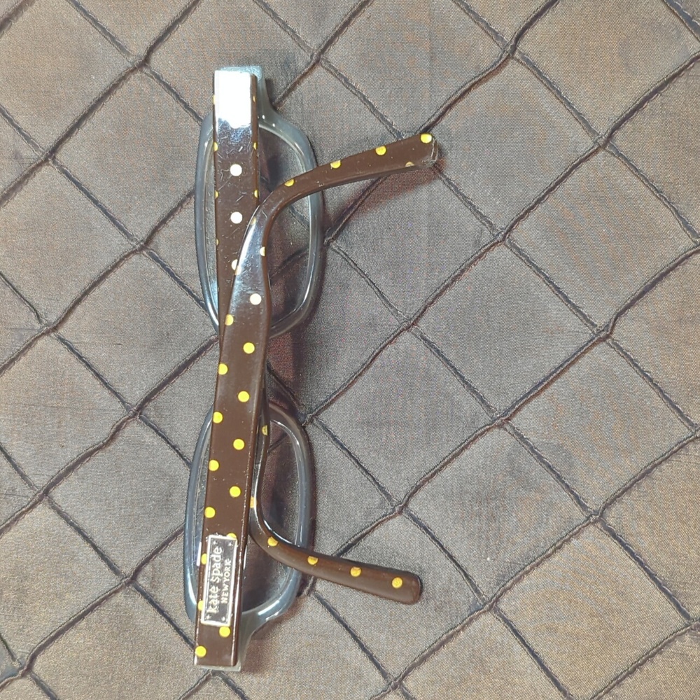 Kate Spade Eye Wear with case. Good used condition. Has prescription lens - Picture 4 of 6